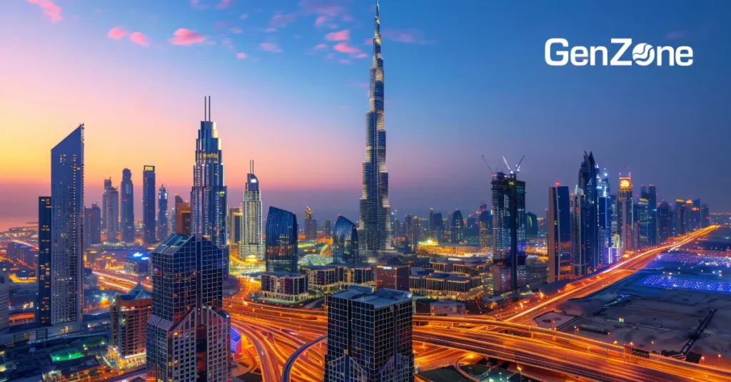 Google Reviews achievement showcasing GenZone as Dubai's trusted business setup and Golden Visa processing company