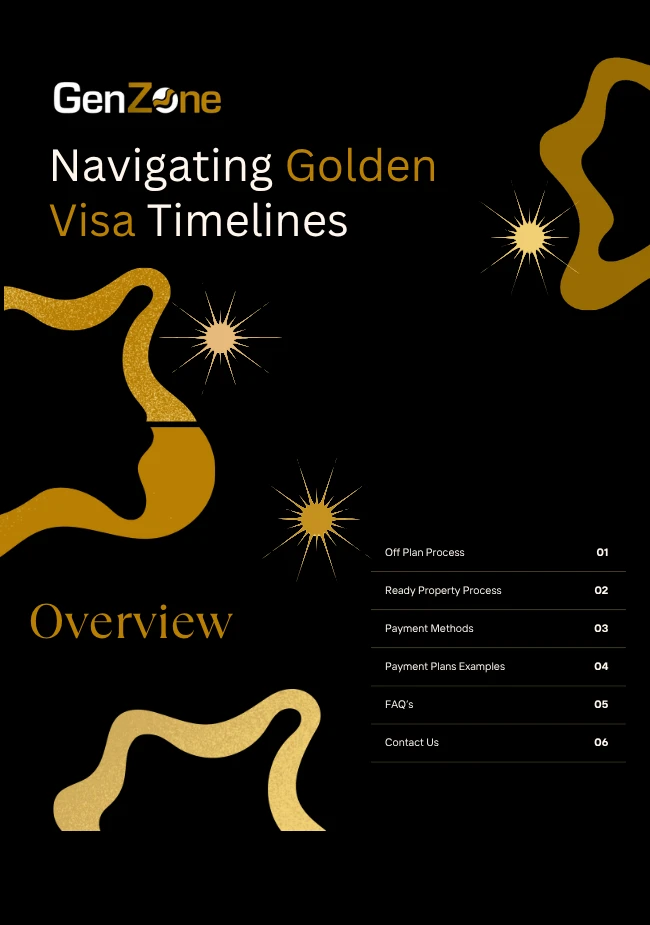 GenZone UAE Golden Visa Guide Cover