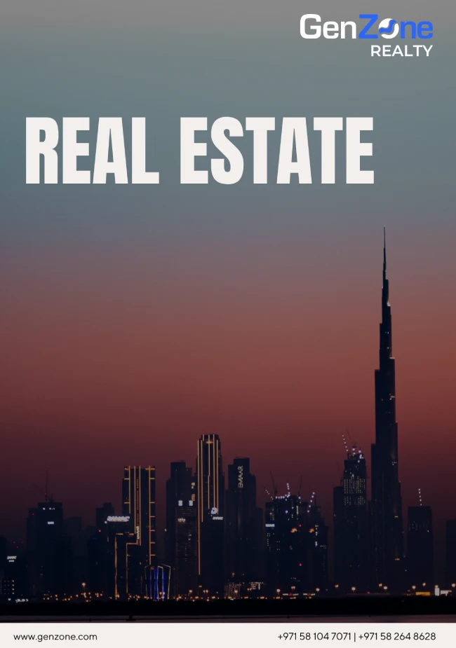 GenZone Dubai Real Estate Buying Guide Cover