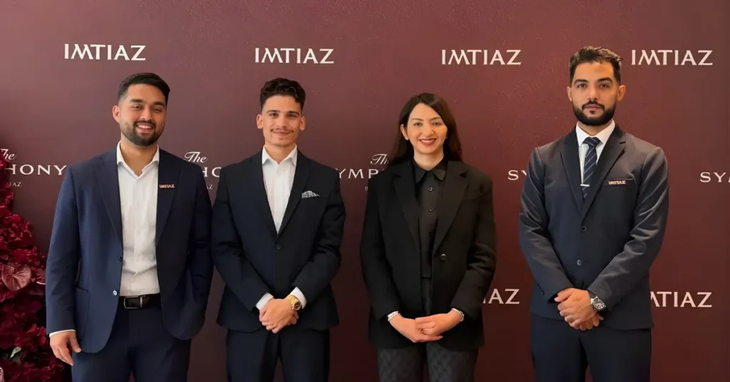 GenZone co-founder Kevin meets Ghazal Imtiaz at Imtiaz headquarters to strengthen strategic partnership and investor opportunities in Dubai