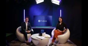 Kevin McKenzie, co-founder of GenZone, speaking during a professional studio interview about business setup and crypto regulation in Dubai.