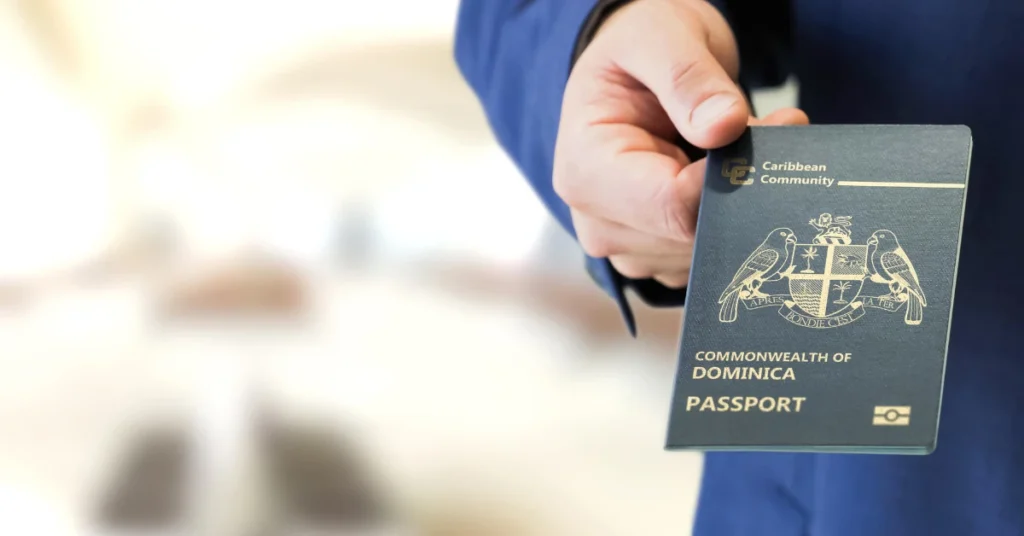 Dominica passport used in citizenship by investment programs for international business and UAE residency access