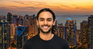 Tomer Tzadok, known as Coding Jesus, founder of GetCracked.io, who relocated from Chicago to Dubai with the help of GenZone.