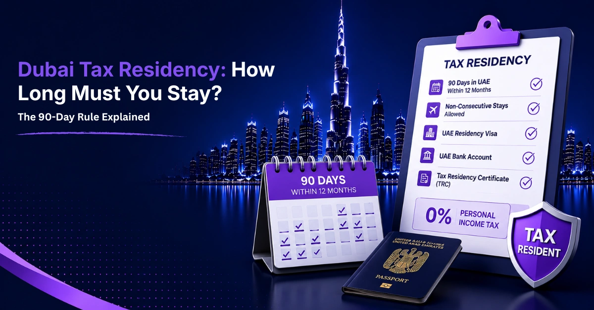 How long do you really need to stay in Dubai to pay 0% tax? The answer might surprise you — it's not six months like many believe. With the UAE's updated rules, you can achieve tax residency with just 90 non-consecutive days per year.