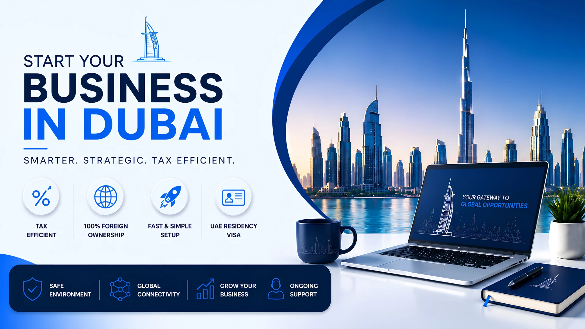 How to Set Up a Company in Dubai as a Foreigner: Tax Savings, Structures and Free Zones - Complete Guide
