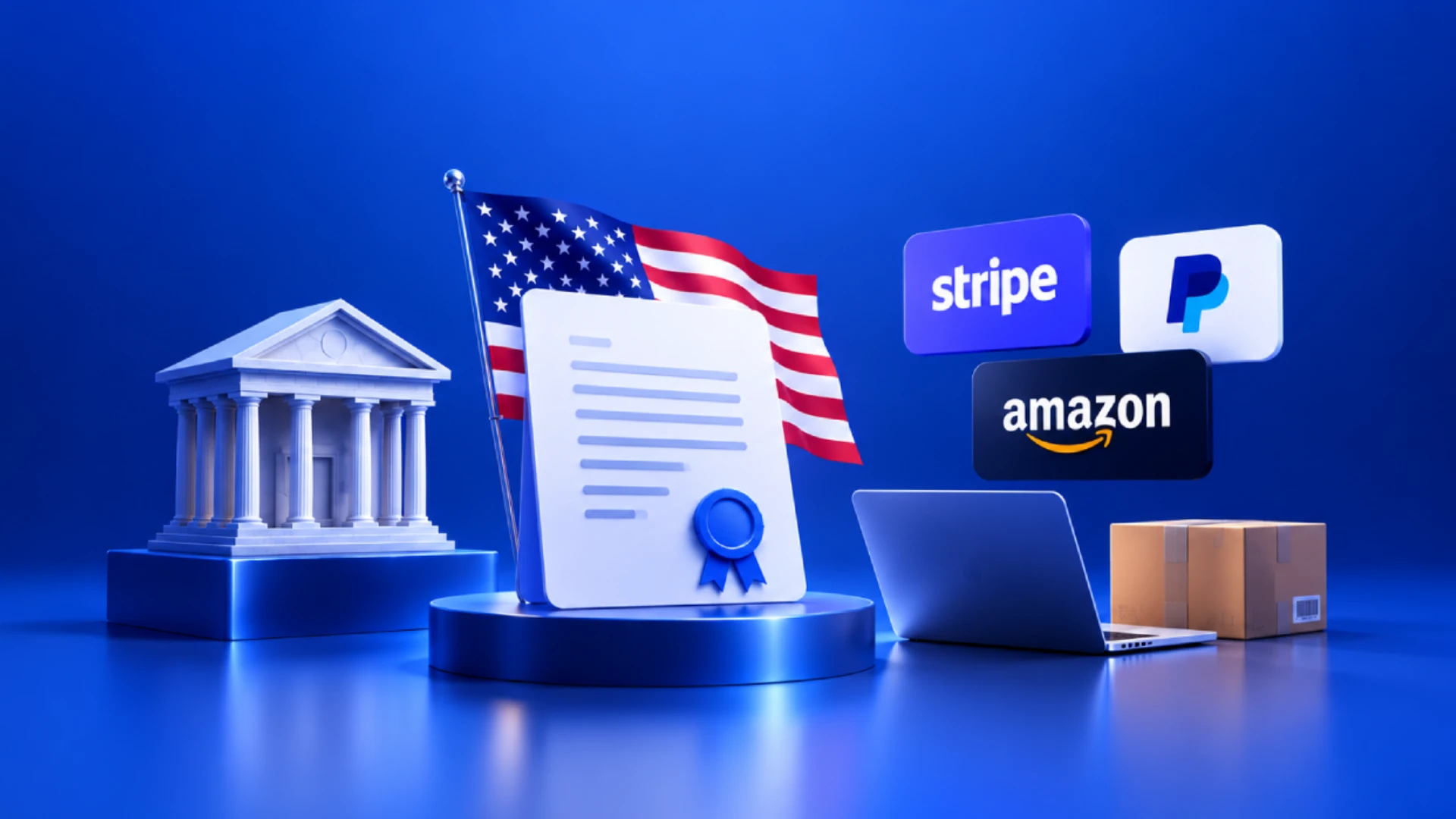Non-resident founder receiving US Stripe and Amazon US payouts through a US LLC and US business bank account